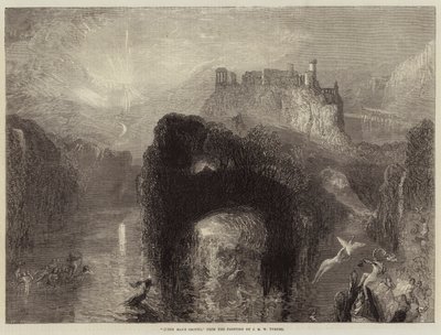 クイーンマブの洞窟 作： Joseph Mallord William Turner
